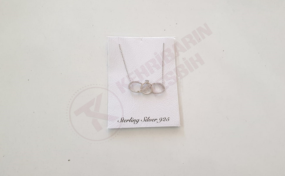 925 Ayar Sonsuzluk Gümüş Kolye